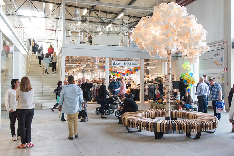 ReTuna - the world's first recycling mall:image retuna1